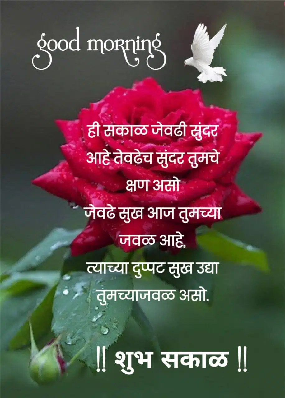 Happy Good Morning Quotes In Marathi