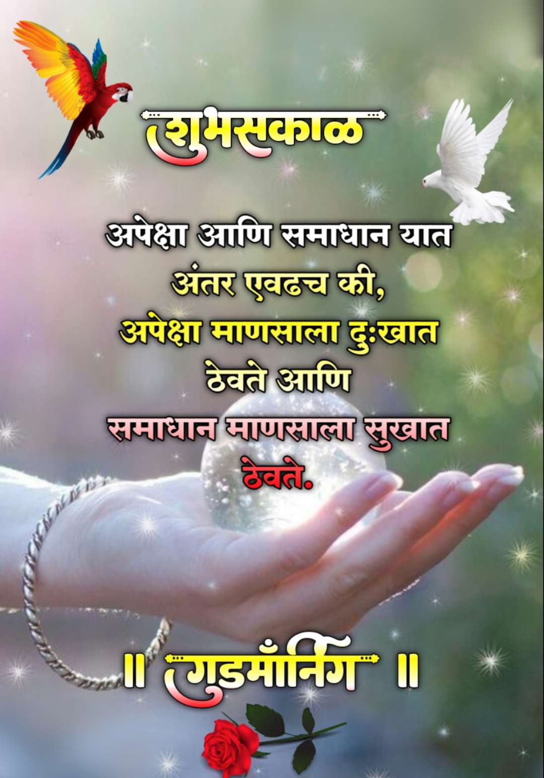 Happy Good Morning Quotes In Marathi