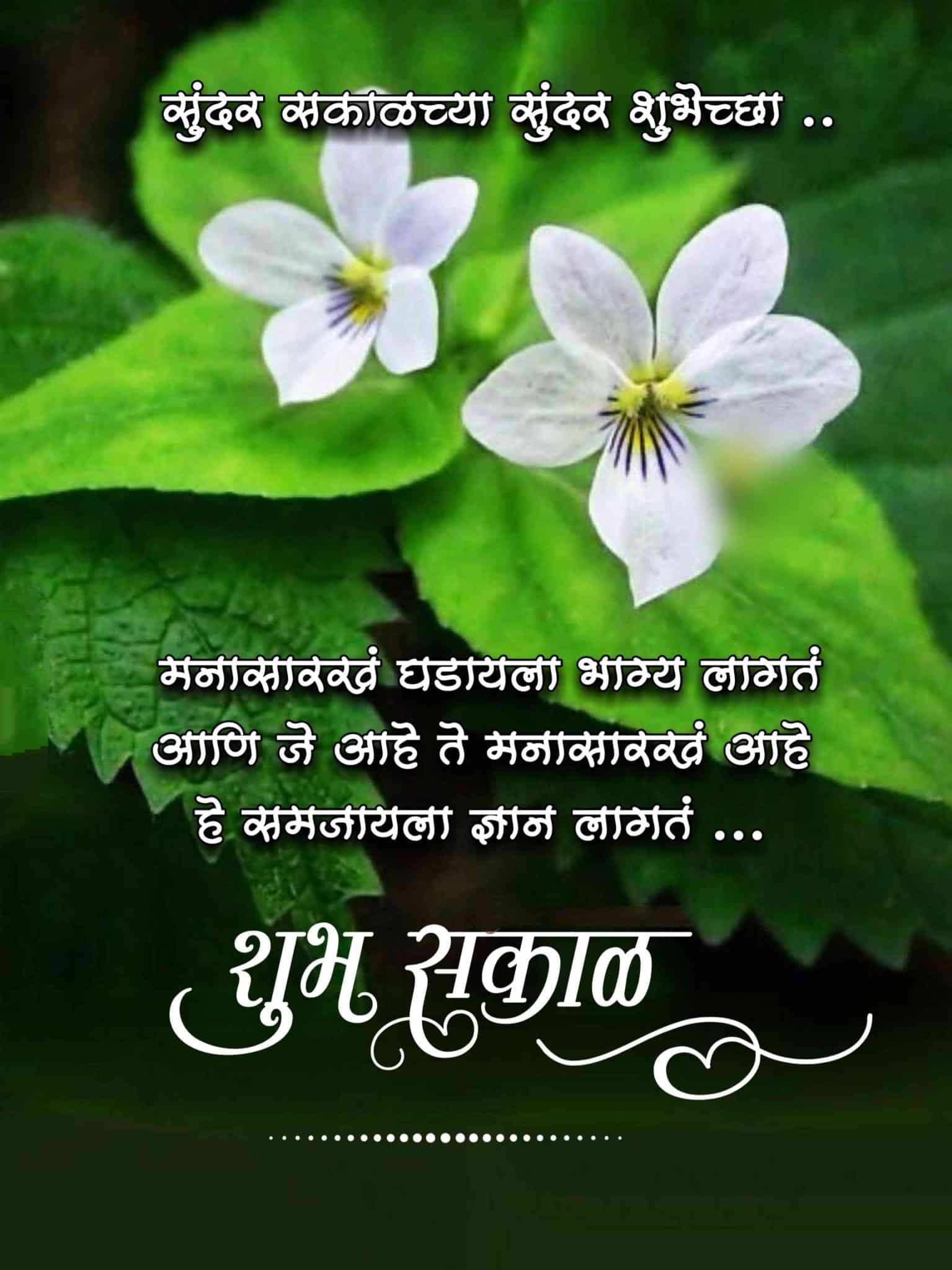 Life Good Morning Quotes In Marathi