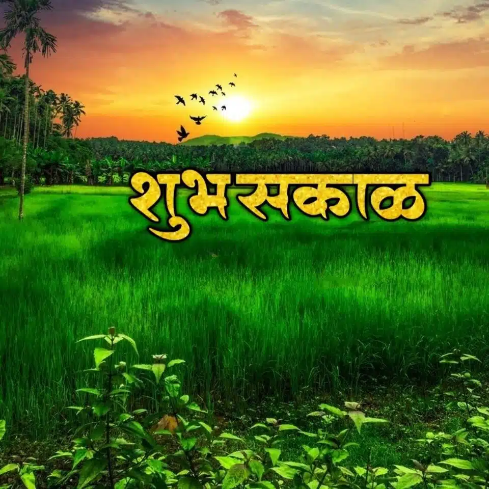 Nature Good Morning Marathi , Shubh Sakal Nature Images