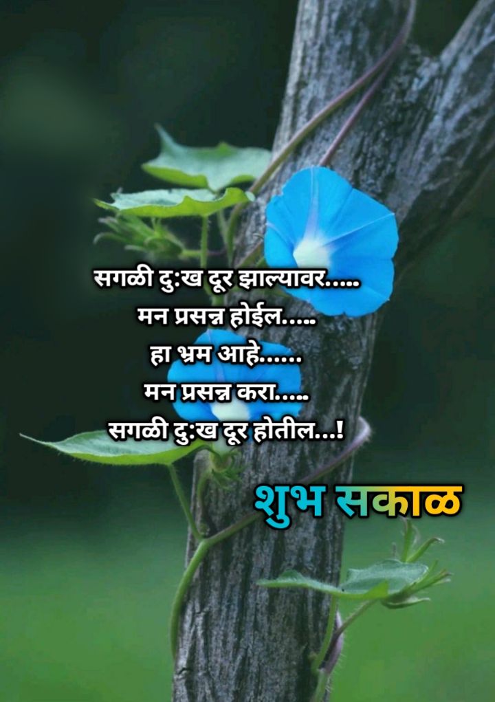 Positive Thinking Life Good Morning Quotes In Marathi