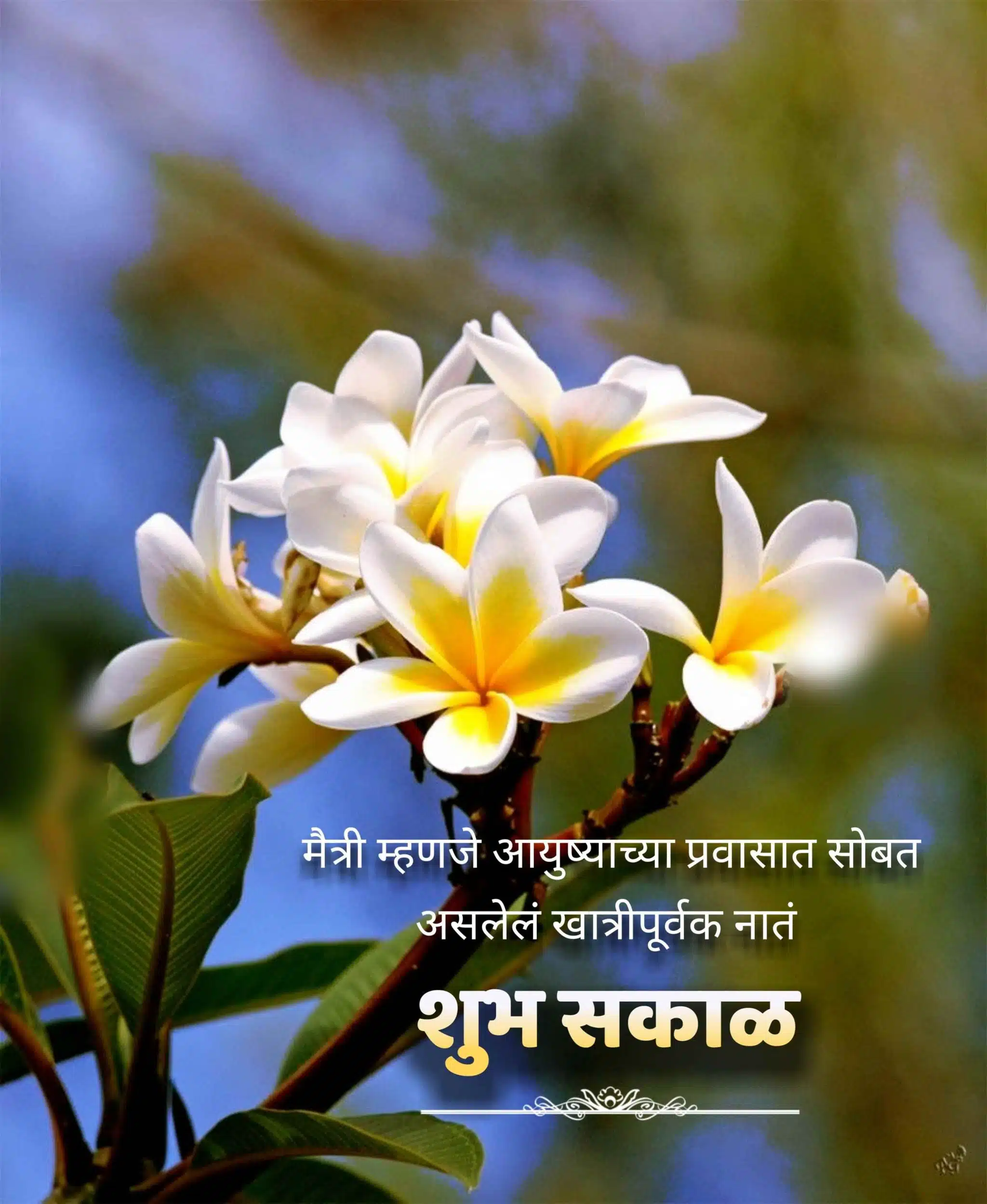 Good Morning Images In Marathi For Friends, good morning maitri marathi