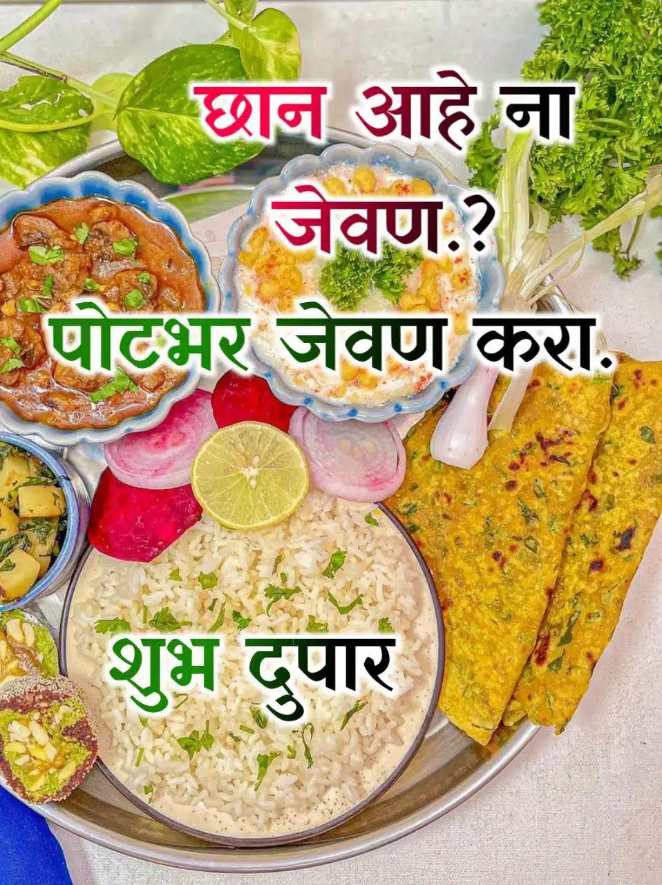 Lunch Good Afternoon In Marathi (14)